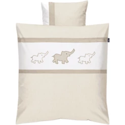 Alvi ® 3-delige Wieg Set Olifant -Beddengoed Verkoopwinkel alvi 3 delige wieg set olifant a325222 3