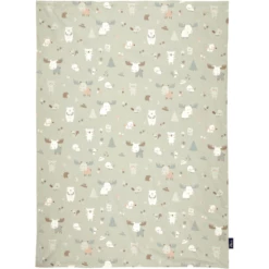 Alvi ® Babydeken Jersey Baby Forest 75 X 100 Cm -Beddengoed Verkoopwinkel alvi babydeken jersey baby forest 75 x 100 cm a300125 2