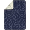 ALVI Babydeken Katoen Heart S Marine