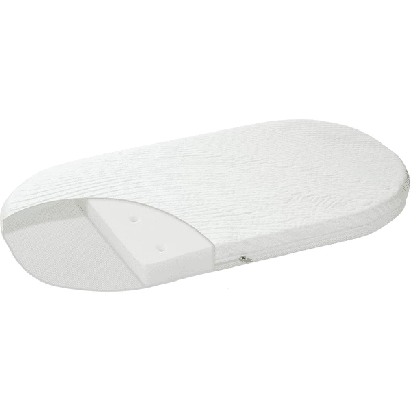 Alvi ® Bassinet Matras Ground Air Premium 70 X 37 Cm 2 Alvi ® Bassinet Matras Ground Air Premium 70 X 37 Cm - Afbeelding 2