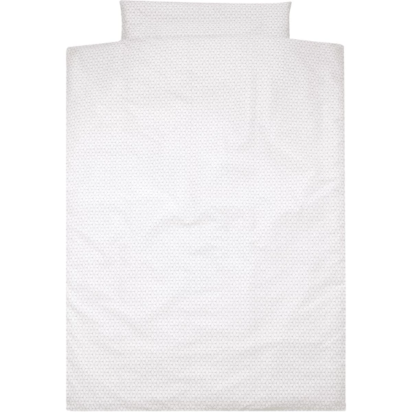 Alvi Beddengoed 100 X 135 Cm, Ruiten Taupe 3 Alvi Beddengoed 100 X 135 Cm, Ruiten Taupe - Afbeelding 3