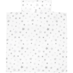 Alvi Beddengoed 80 X 80 Cm, Star Zilvergrijs