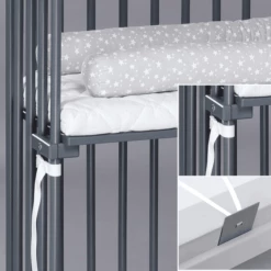 Babybay Co-sleeper Boxspring Grijs 9 Babybay Co-sleeper Boxspring Grijs -Beddengoed Verkoopwinkel babybay co sleeper boxspring grijs a212347 4
