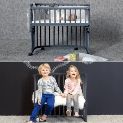 Babybay Co-sleeper Maxi Comfort Plus Leigrijs Gelakt -Beddengoed Verkoopwinkel babybay co sleeper maxi comfort plus leigrijs gelakt a376137 2