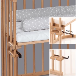 Babybay Co-sleeper Maxi Natuur Gelakt -Beddengoed Verkoopwinkel babybay co sleeper maxi natuur gelakt a021561 3