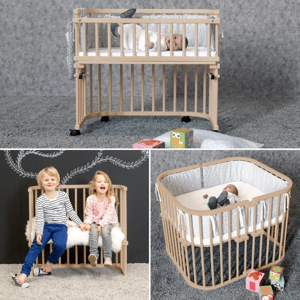 Babybay Co-sleeper Mini Natuur Extra Geventileerd 3 Babybay Co-sleeper Mini Natuur Extra Geventileerd - Afbeelding 3