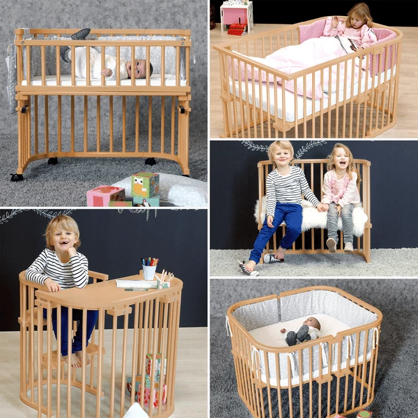 Babybay Co-sleeper Original Natuur Gëolied Extra Geventileerd 3 Babybay Co-sleeper Original Natuur Gëolied Extra Geventileerd - Afbeelding 3