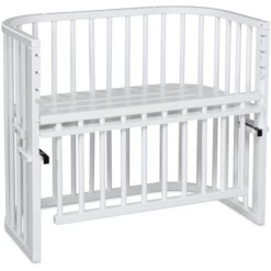 Babybay Maxi Co-sleeper Comfort Plus Wit Gelakt