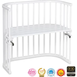 Babybay Original Bassinet Wit Met Matras Class Ic Cotton Soft -Beddengoed Verkoopwinkel babybay original bassinet wit met matras class ic cotton soft a414925 4