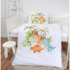Babybest® Beddengoed Dinos 100 X 135 Cm -Beddengoed Verkoopwinkel babybest beddengoed dinos 100 x 135 cm a360360 3