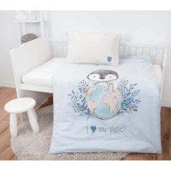 Babybest® Beddengoed Pinguïn 100 X 135 Cm -Beddengoed Verkoopwinkel babybest beddengoed pinguin 100 x 135 cm a360334 3