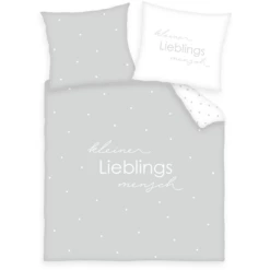 Babybest® Bedlinnen Kleine Lievelingspersoon Grijs 80 X 80 Cm
