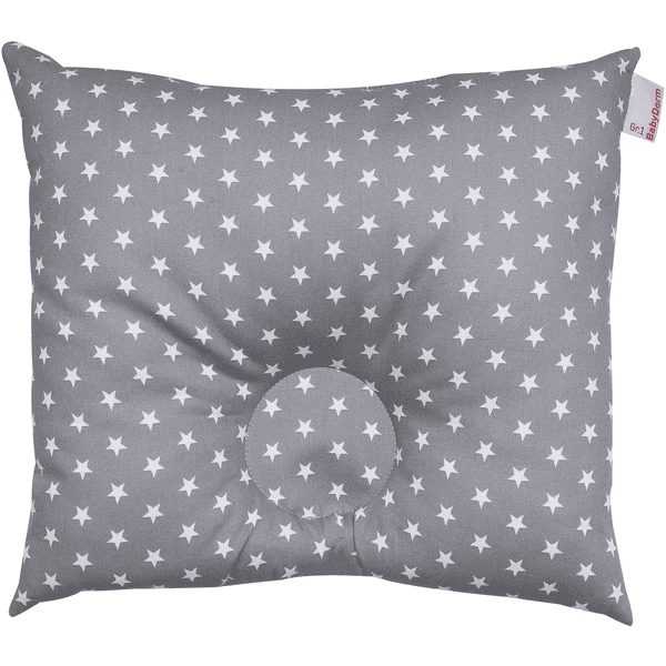 BabyDorm® Preventief Kussen EasyDorm Jonna Grijs Met Witte Sterretjes 2 BabyDorm® Preventief Kussen EasyDorm Jonna Grijs Met Witte Sterretjes - Afbeelding 2