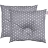 BabyDorm® Preventief Kussen EasyDorm Jonna Grijs Met Witte Sterretjes