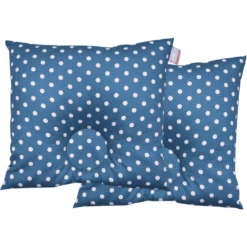 BabyDorm® Preventief Kussen EasyDorm Jonna Petrol Met Witte Stipjes -Beddengoed Verkoopwinkel babydorm preventief kussen easydorm jonna petrol met witte stipjes a286203 2
