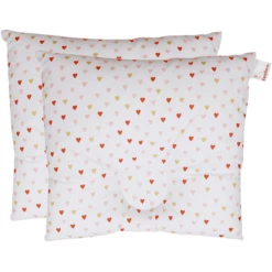 BabyDorm ® Preventief Kussen EasyDorm Leni Wit Met Gekleurde Hartjes -Beddengoed Verkoopwinkel babydorm preventief kussen easydorm leni wit met gekleurde hartjes a366566 1