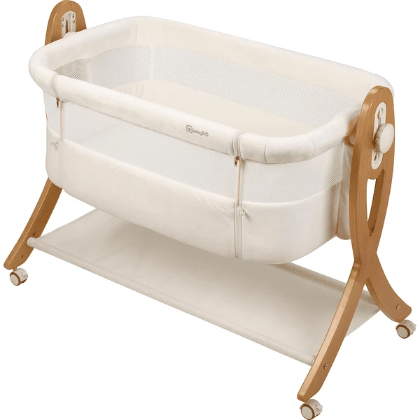 BabyGO Co-sleeper SideBySide Creme 4 BabyGO Co-sleeper SideBySide Creme - Afbeelding 4