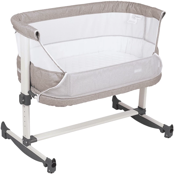 BabyGO Co-sleeper Vivaldi Beige 2 BabyGO Co-sleeper Vivaldi Beige - Afbeelding 2