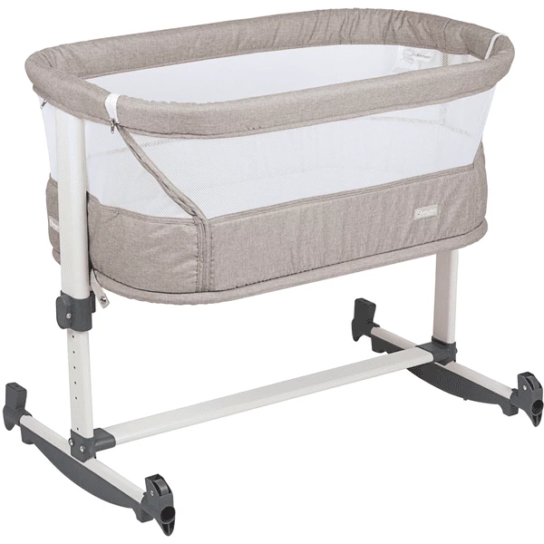 BabyGO Co-sleeper Vivaldi Beige 4 BabyGO Co-sleeper Vivaldi Beige - Afbeelding 4