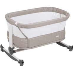 BabyGO Co-sleeper Vivaldi Beige 9 BabyGO Co-sleeper Vivaldi Beige -Beddengoed Verkoopwinkel babygo co sleeper vivaldi beige a268156 4