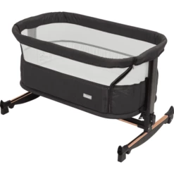 BabyGO Co-sleeper Vivaldi Black/Gold -Beddengoed Verkoopwinkel babygo co sleeper vivaldi black gold a399238 1