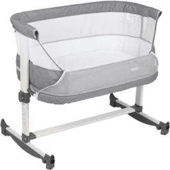 BabyGO Co-sleeper Vivaldi Dark Grey -Beddengoed Verkoopwinkel babygo co sleeper vivaldi dark grey a306786 1
