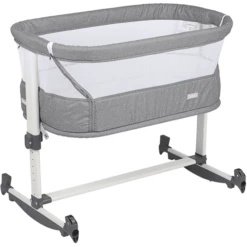 BabyGO Co-sleeper Vivaldi Dark Grey -Beddengoed Verkoopwinkel babygo co sleeper vivaldi dark grey a306786 3
