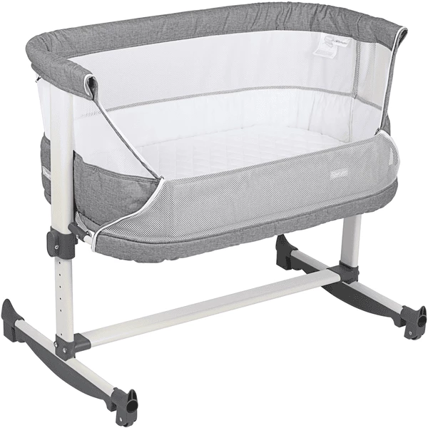 BabyGO Co-sleeper Vivaldi Grey 2 BabyGO Co-sleeper Vivaldi Grey - Afbeelding 2