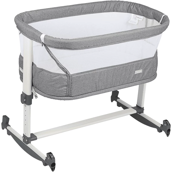 BabyGO Co-sleeper Vivaldi Grey 3 BabyGO Co-sleeper Vivaldi Grey - Afbeelding 3