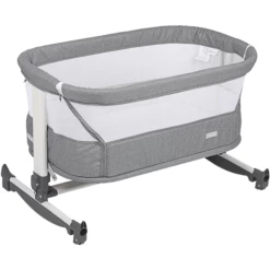 BabyGO Co-sleeper Vivaldi Grey 9 BabyGO Co-sleeper Vivaldi Grey -Beddengoed Verkoopwinkel babygo co sleeper vivaldi grey a250321 4