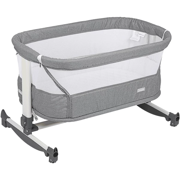 BabyGO Co-sleeper Vivaldi Grey 5 BabyGO Co-sleeper Vivaldi Grey - Afbeelding 5