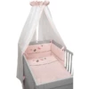 Be Be 's Collectie Mousseline Beddenset 3st 3D Vlinder Roze