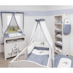 Be Be 's Collection Beddenset 3-delig Uilen Blauw -Beddengoed Verkoopwinkel be be s collection beddenset 3 delig uilen blauw a288470 3