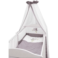 Be Be 's Collection Beddenset 3-delig Uilen Roze -Beddengoed Verkoopwinkel be be s collection beddenset 3 delig uilen roze a288466 2