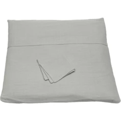 Be Be 's Collection Bedlinnen Grijs 80 X 80 Cm -Beddengoed Verkoopwinkel be be s collection bedlinnen grijs 80 x 80 cm a326714 3