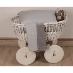 Be Be 's Collection Bedlinnen Grijs 80 X 80 Cm -Beddengoed Verkoopwinkel be be s collection bedlinnen grijs 80 x 80 cm a326714 4