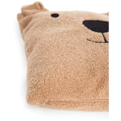Childhome CHILD HOME Teddy Kussen 40 X 40 Cm Bruin -Beddengoed Verkoopwinkel child home teddy kussen 40 x 40 cm bruin a330752 2