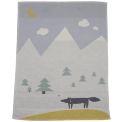 DAVID FUSSENEGGER Kinderdeken Wolf Noordzee -Beddengoed Verkoopwinkel david fussenegger kinderdeken wolf noordzee a312303 4