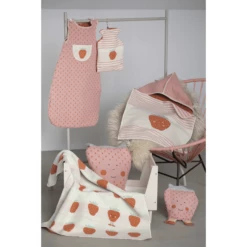 DAVID FUSSENEGGER Kussen Aardbei Oud Roze -Beddengoed Verkoopwinkel david fussenegger kussen aardbei oud roze a312209 3