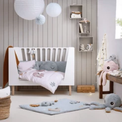 Done By Deer ™ Beddengoed Junior Jelly & Wally 100 X 130 Cm Blauw -Beddengoed Verkoopwinkel done by deer beddengoed junior jelly amp wally 100 x 130 cm blauw a341955 2