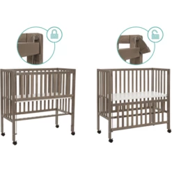 Fillikid Co-sleeper Cocon Plus Grijs -Beddengoed Verkoopwinkel fillikid co sleeper cocon plus grijs a207331 2