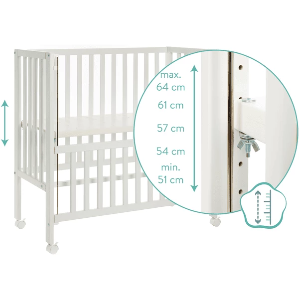 Fillikid Co-sleeper Cocon Plus Wit 5 Fillikid Co-sleeper Cocon Plus Wit - Afbeelding 5