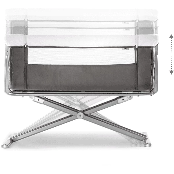 Hauck Co-sleeper Face To Me Grey 5 Hauck Co-sleeper Face To Me Grey - Afbeelding 5