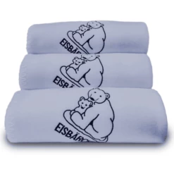 Heitmann Fleece Deken Ijsbeer Lichtblauw -Beddengoed Verkoopwinkel heitmann fleece deken ijsbeer lichtblauw a012563 2