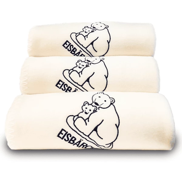 Heitmann Fleece Deken Ijsbeer Natuurlijk Wit 1 Heitmann Fleece Deken Ijsbeer Natuurlijk Wit
