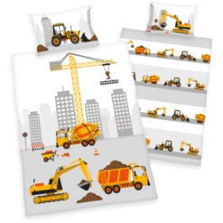 HERDING Beddengoed Bouwplaats 100 X 135 Cm -Beddengoed Verkoopwinkel herding beddengoed bouwplaats 100 x 135 cm a208693 2