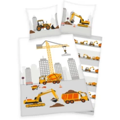 HERDING Beddengoed Bouwplaats 135 X 200 Cm 6 HERDING Beddengoed Bouwplaats 135 X 200 Cm -Beddengoed Verkoopwinkel herding beddengoed bouwplaats 135 x 200 cm a360539 2