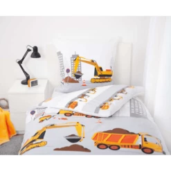 HERDING Beddengoed Bouwplaats 135 X 200 Cm 7 HERDING Beddengoed Bouwplaats 135 X 200 Cm -Beddengoed Verkoopwinkel herding beddengoed bouwplaats 135 x 200 cm a360539 3