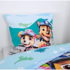 Herding Beddengoed Paw Patrol Dino Rescue 135 X 200 Cm -Beddengoed Verkoopwinkel herding beddengoed paw patrol dino rescue 135 x 200 cm a384721 3