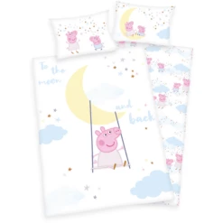 HERDING Beddengoed Peppa Pig GOTS 100x135 Cm